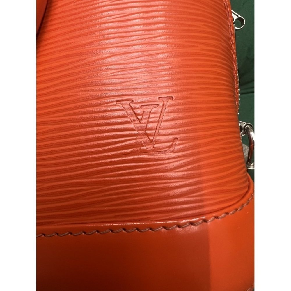 Louis Vuitton Orange Alma BB - Picture 7 of 9